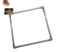 Corral pour plantes flottantes, anneau d'alimentation en poisson - Corral pour plantes flottantes pour aquarium carré | Anneau de mangeoire de poisson de conception transparente pour aquariums