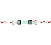 Corral TR-CRL1040 Connecteur de Corde Unisexe Litzclip galvanisé Transparent 6 mm