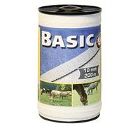 Corral Unisexe Basic Clôture Ruban 40 mm x 200 m Blanc