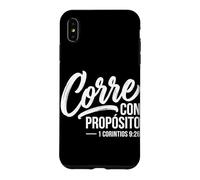 Corre Con Proposito Chrétien Espagnol Bible Verse Foi Dieu Coque pour iPhone XS Max