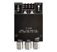 Correa -1002MT 5.0 Bluetooth Power Amplifier Board 100W Channel Amplifier Board Accessoires Pièces avec Protection Contre Les Courts-Circuits pour Sound Box