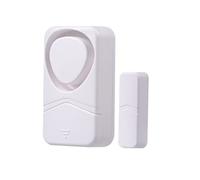 Correa Capteur de Cambriolage de FenêTre de Porte Sans 4 Modes Alarme DéTecteurs D'Ouverture de Porte CongéLateurs Rappel de Fermeture Protection de SéCurité Blanc