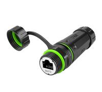 Correa Connecteur Blindé RJ45 Coupleur RJ45 Cat6 Prise CAT6A à en Panneau Sans Câble