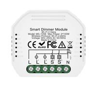 Correa Interrupteur à Variateur LED WiFi Intelligent DIY à Deux Voies avec Commande Vocale pour Smart Life, et Tuya APP