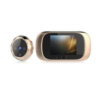 Correa Lcd Numérique 2,8 Pouces Sonnette Vidéo Judas Visionneuse Caméra de Surveillance Oculaire de Porte Sonnette à 90 Degrés Détection de Mouvement Oeil Facile à Utiliser A