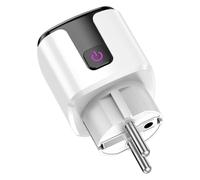 Correa Prise Intelligente 20A Tuya Wifi Prise Intelligente Alimentation AC100-240V Prise Home Prise de Synchronisation Vocale Tuya Smart Life PRISE UE A