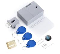 Correa Serrure Électronique RFID pour Armoire, Serrure Sombre Électronique Cachée, Bricolage pour Armoire en Bois, Casier, Tiroir, Armoire à Chaussures, Serrure de Tiroir, Installation Facile