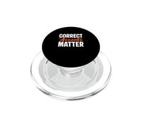 Correct Accents Matter Professeurs de Langues étrangères drôles PopSockets PopGrip pour MagSafe