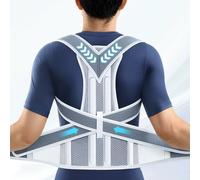 Correcteur bosse pour hommes adultes, ceinture de posture invisible pour dos droit, corrige la colonne vertébrale, améliore les épaules et le dos ronds 2XL