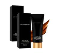 Correcteur Camouflage Waterproof, fond de teint corps waterproof-2 boîtes | Maquillage Corps et Jambes, Crème Longue Tenue à Couvrance Totale, couverture des cicatrices des jambes et du corps