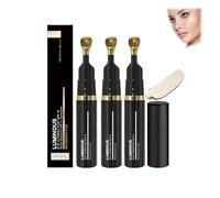 Correcteur contour des yeux lumineux SPF 41, correcteur illuminateur contour des yeux, crème teintée anti-âge et éclaircissante, nuance pêche, sérum anti-cernes (Ivory White 3PCS)