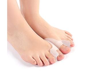 Correcteur contre hallux valgus ou onion au pied orthèse corrective gel souple en silicone