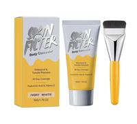 Correcteur corporel imperméable, crème haute pigmentation pour les imperfections, correcteur longue tenue, sans transfert, idéal pour cicatrices, bleus, usage quotidien, voyages et mariages