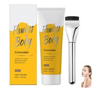 Correcteur Corporel Skin Filter,Crème Couvrante Résistante À L'eau Et Au Transfert,Avec Pinceau,Pour Un Maquillage Impeccable Qui Masque Tatouages,Imperfections Et Veines Apparentes. (1pcs)