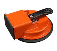 Correcteur d’écarts de sol, ventouse 4,72 in, traction horizontale 154,3 lb, acier carbone et caoutchouc, pour bois, stratifié, carrelage, réglage et nivellement, 5,38 x 4,72 x 2,01 in