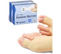 Correcteur D¿Hallux Chaussette Correctrice Respirante Antidérapante Séparateur D¿Orteil Réglable Pour Gros Orteil S-M Lot De 2