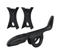 Correcteur d'arc de violon - Poignée en silicone - Aide à l'enseignement du violon - Correction de la poignée - Aide à l'entraînement réutilisable pour les débutants pour améliorer la de l'arc