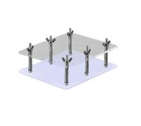 Correcteur de carte - Acrylique transparent - Outil d'alignement - Protection de couverture - Accessoire de restauration de collection | Organisation de poker, stockage de jeu, carte commerciale