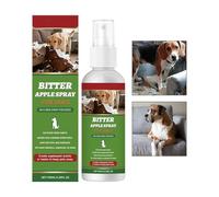 Correcteur de comportement pour animaux de compagnie - Dissuader le léchage et les rongeurs, finition discrète, solution de 100 ml | Multi-usage, noyau inspecté de sécurité pour poubelle et câble