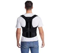 Correcteur de dos Correcteur de posture réglable Soutien dorsal Épaule Dos Correction de posture Correcteur de posture de la colonne vertébrale Fixateur de posture Santé et relaxation (couleur : C