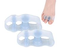 Correcteur de gros orteil | 1 paire de séparateurs confortables en silicone réutilisables, pour hommes, adultes, adolescents, personnes âgées, maison, hôtel, navette, marche, gym, yoga