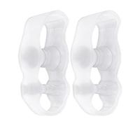 Correcteur de gros orteil - Séparateurs souples réutilisables en silicone - Séparateurs correcteurs de gros orteils, pour hommes, adultes, adolescents, personnes âgées, maison, hôtel, navette, marche