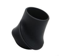 Correcteur de poignée de raquette de tennis en silicone, antidérapant pour padel, squash, guide ergonomique de position des doigts, pour débutants (noir)