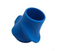 Correcteur de poignée de raquette de tennis en silicone, antidérapant pour padel, squash, guide ergonomique de position des doigts, pour débutants (bleu)