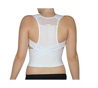 Correcteur de posture avec ceinture de soutien dorsal pour homme et femme avec matériau thermorégulateur