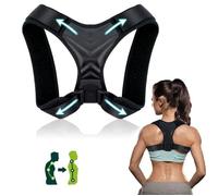 Correcteur de posture, Back Straightener pour femmes et hommes -Support dorsal ajustable correcteur de posture (ajustement 37-49'')