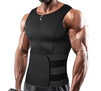 Correcteur de Posture de Taille arrière pour Hommes, orthèse de Soutien Dorsal pour Hommes - Correcteur de Posture pour attelle Dorsale sous Les vêtements (Color : Black, Size : L)