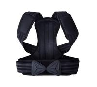 Correcteur de Posture Dorsal en Nylon 1 Pièce Noir | Port Confortable, Design Portable, Soutien pour Longues Positions Assises, Aide à Corriger les Mauvaises Habitudes