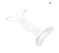Correcteur de Posture Dos Epaule Respirant Redresseur de Dos Ajustable Support pour le Haut du Dos(S Blanc)