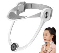 Correcteur de posture du cou Correcteur de posture du cou avec support menton Attelle cervicale ergonomique pliable en PC avec coussinet en TPU pour soulager la douleur et la fatigue