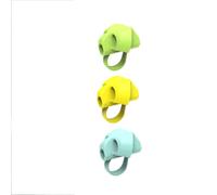 Correcteur De Posture En Silicone, Mignon, Porte-Crayons 3/5 Doigts, Outil D'aide À L'écriture Pour Débutants, Dispositif De Correction, Capuchon De Stylo, 3 Pièces