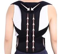 Correcteur de posture grande taille pour femmes et hommes, redresseur de dos, correction du bossu, correcteur de colonne vertébrale, soulagement des maux de dos, orthèse de soutien pour le cou, les ép