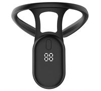 Correcteur de posture intelligent pour le dos rappel par vibrations entraîneur de posture verticale avec comptage instrument portable pour apaiser le système lymphatique du cou