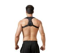 Correcteur de posture invisible pour hommes et femmes, orthèse d'épaule réglable pour soulager les douleurs au cou, aux épaules et au haut du dos(M)