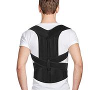 Correcteur de Posture pour Homme & Femme, Support de Dos et l Épaule Réglable, OrthèSe de Posture avec Attelles Doubles, Réduit la Douleur du Cou, Dos, Paule, Maintien pour Corriger Le Bossu, XXL