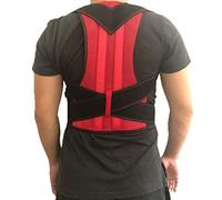 Correcteur de posture pour les hommes et les femmes arrière de la posture de la posture Clicule de support Stop Souching and Incouragement Traineur arrière réglable (couleur: noir, taille: xx-grand),