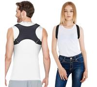 Correcteur de Posture, Redresseur Orthèses Dorsales pour Femmes et Hommes, Ceinture Dorsale Soutien Lombaire Confortable Respirant et Réglable, Posture Correcteur pour Maintien Du Cou et Des ÉPaules