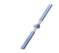 Correcteur de posture télescopique, bâtons de correction de posture pour yoga, fitness, entraînement debout (bleu)