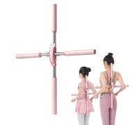 Correcteur de Posture Yoga Cross Stick 21,25 pouces-33,85 Pouces Cross Open Back Standing Training Stick Back Hommes Femmes Correcteur de Posture Équipement de Fitness pour Adultes et Enfants Green