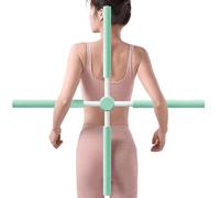 Correcteur de posture Yoga Cross Stick Stretch Mobility Pole Cou Hump | Correcteur de posture pour entraînement physique, étirement, mobilité, pôle cou et rééducation
