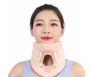 Correcteur D'inclinaison Du Cou, Collier Cervical, Correcteur De Posture | Avec support de menton profilé, conception ouverte sur le devant et sangles latérales réglables, for soulager la douleur(S)