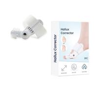 Correcteur d'oignon pour homme et femme - Attelle pour hallux valgus - Séparateurs d'oignon - Pour le jour et la nuit - Redresseur d'orteils