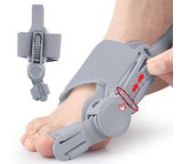 Correcteur d'oignon unisexe, en une seule pièce, avec écarteur d'orteils, correcteur d'orteils réglable, offrant un soutien confortable pour les pieds, convenant aux pieds gauche et droit. Polyamide