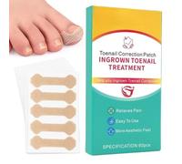 Correcteur D'ongles Incarnés - Lot De 60 Autocollants Correcteurs Pour Ongles D'orteils | Patch De Correction D'ongles | Patchs De Pédicure Respirants Pour La Récupération Des Ongles Incarnés | Convie