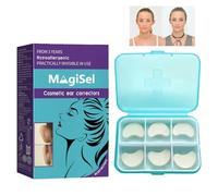 Correcteur d'oreille pour Protubérance de l'oreille, correcteur d'oreille cosmétique, Autocollants d'oreille imperméables, Patchs auriculaires invisibles, correction esthétique des oreilles, 6 pc