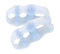 Correcteur d'orteils - 1 paire de silicone réutilisable | Entretoises pour orteils gauche et droit, pour la randonnée, le fitness, le yoga, la maison, l'hôtel, les déplacements, les adultes et les